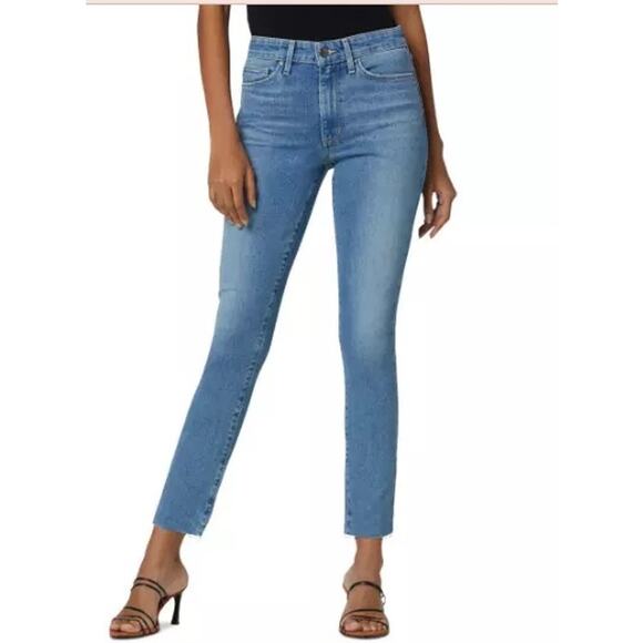 Joe’s Jeans Women's Calliope The Lara Raw Hem Denim Straight Leg Jeans - 26 - Picture 1 of 15